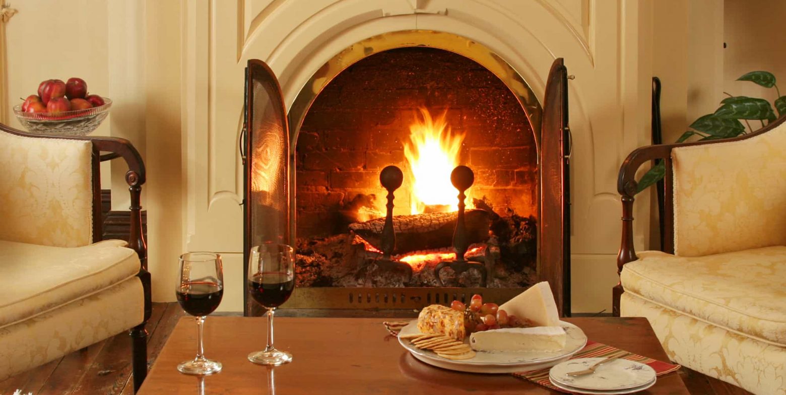 Roaring Fireplace