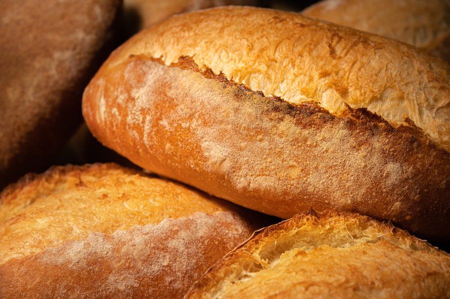 loaves of sourdough bread at a restaurant in Chestertown