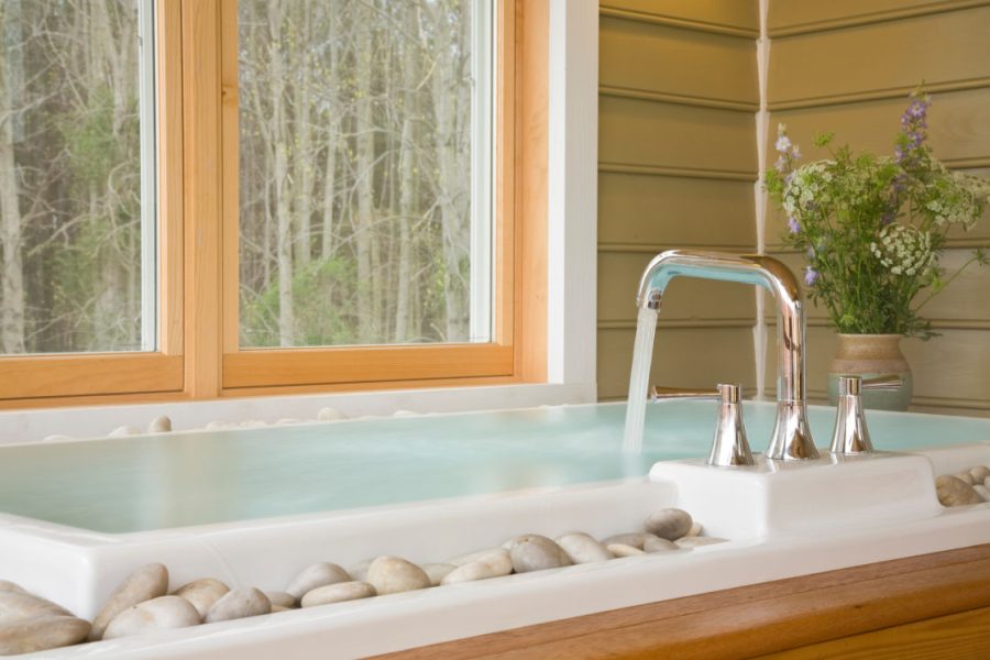 a soaking tub at brampton inn in chestertown, md